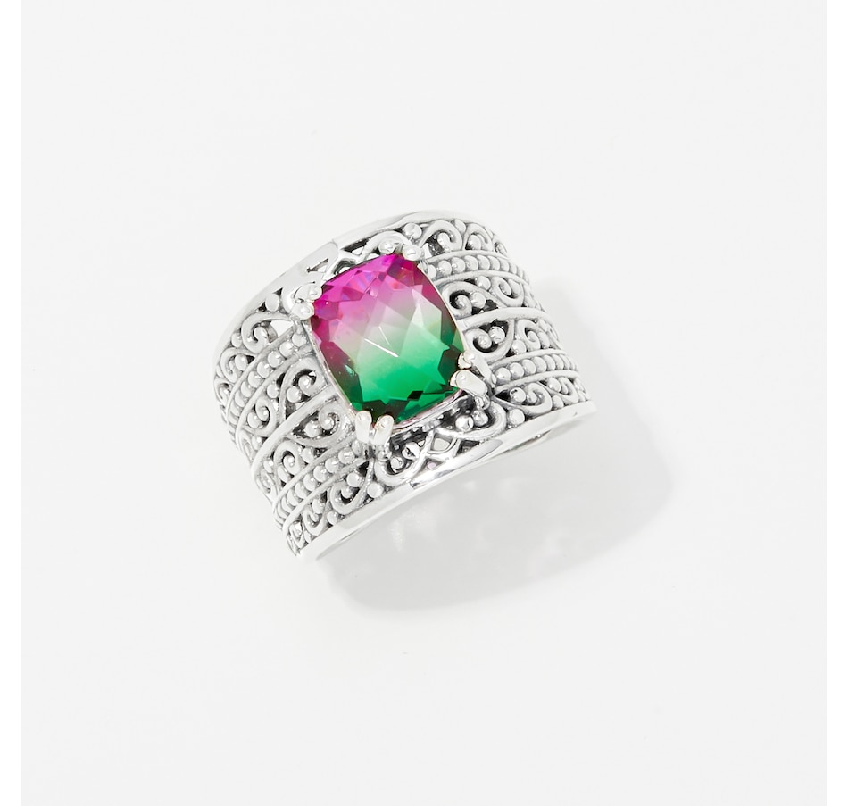 Image 254218_WTRQZ.jpg, Product 254-218 / Price $69.33, Himalayan Gems Sterling Silver Gemstone Ring from Himalayan Gems on TSC.ca's Jewellery department