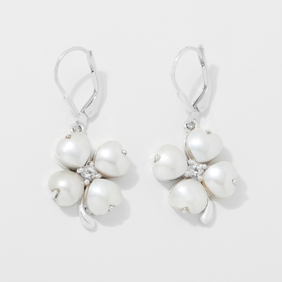 Image 254221_WPR.jpg, Product 254-221 / Price $139.99, Himalayan Gems Sterling Silver Gemstone Clover Earrings from Himalayan Gems on TSC.ca's Jewellery department