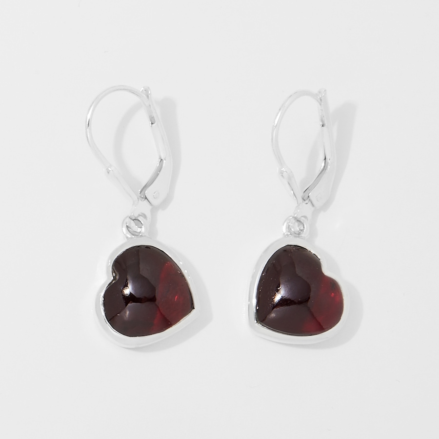 Image 254223_GARCB.jpg, Product 254-223 / Price $69.88, Himalayan Gems Sterling Silver Gemstone Heart Earrings from Himalayan Gems on TSC.ca's Jewellery department