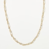 Stefano Oro 14K Yellow Gold Bamboo Link Necklace