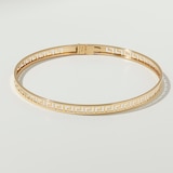Stefano Oro 14K Yellow Gold Greek Key Bangle