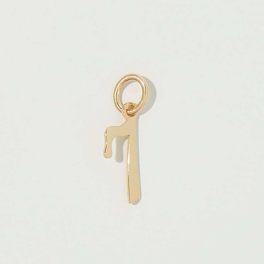 Image 254298_7.jpg, Product 254-298 / Price $79.33, Stefano Oro 14K Yellow Gold Lucky Number Charm from Stefano Oro on TSC.ca's Jewellery department