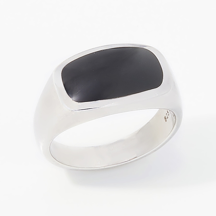 Image 254322_ONX.jpg, Product 254-322 / Price $179.33, Kabana Sterling Silver Men's Inlay Ring from Kabana Jewellery on TSC.ca's Jewellery department