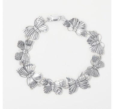 Kabana Sterling Silver Butterfly Bracelet