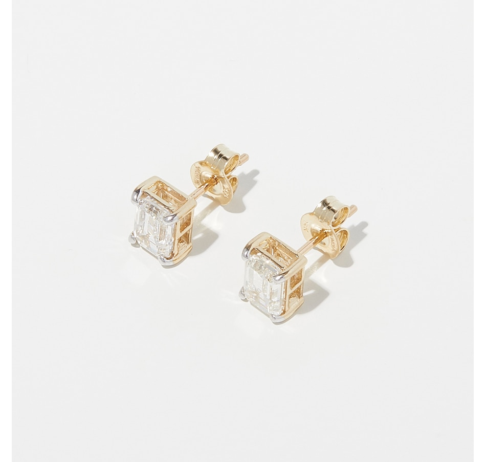 Image 254349_ALTMORE2.jpg, Product 254-349 / Price $2,299.99, EVERA Diamonds 14K Yellow Gold 3.00 ctw Diamond Stud Earrings from Evera Diamonds on TSC.ca's Jewellery department