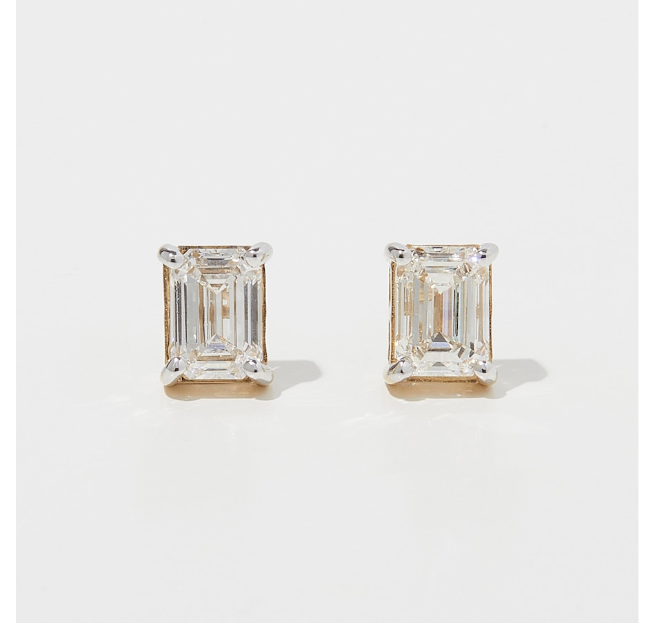 Image 254349_EMR.jpg, Product 254-349 / Price $2,299.99, EVERA Diamonds 14K Yellow Gold 3.00 ctw Diamond Stud Earrings from Evera Diamonds on TSC.ca's Jewellery department