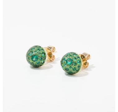 Graziela Gems 14K Gold Gemstone Stud Earrings