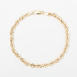 Stefano Oro 14K Yellow Gold Grande Radiante Rope Bracelet