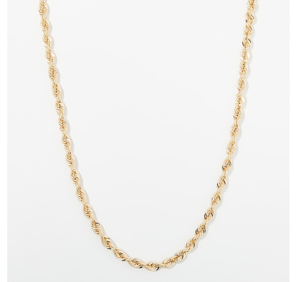 Image 254453.jpg, Product 254-453 / Price $1,119.99, Stefano Oro 14K Yellow Gold Grande Radiante Rope Necklace from Stefano Oro on TSC.ca's Jewellery department
