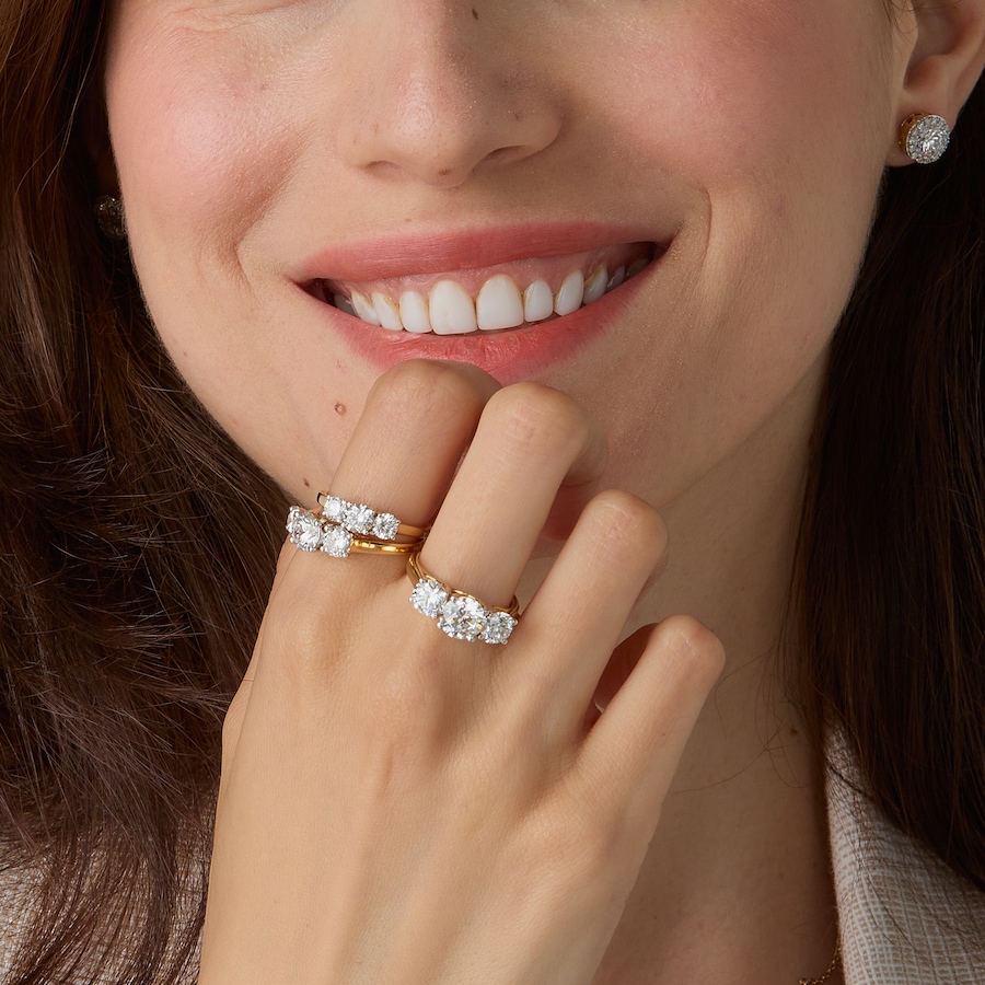 Image 254473_ALTMORE201.jpg, Product 254-473 / Price $1,899.99 - $4,299.99, EVERA Diamonds 18K Gold Round Trinity Diamond Ring from Evera Diamonds on TSC.ca's Jewellery department