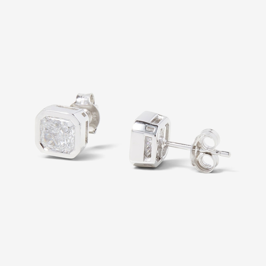 Image 254475_WGLAS.jpg, Product 254-475 / Price $1,149.88, EVERA Diamonds 14K Gold 2.00 ctw Bezel Set Diamond Stud Earrings from Evera Diamonds on TSC.ca's Jewellery department