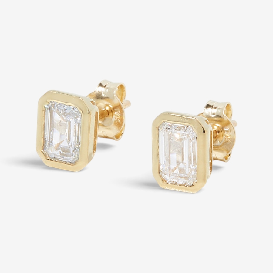 Image 254475_YGLEM.jpg, Product 254-475 / Price $1,149.88, EVERA Diamonds 14K Gold 2.00 ctw Bezel Set Diamond Stud Earrings from Evera Diamonds on TSC.ca's Jewellery department