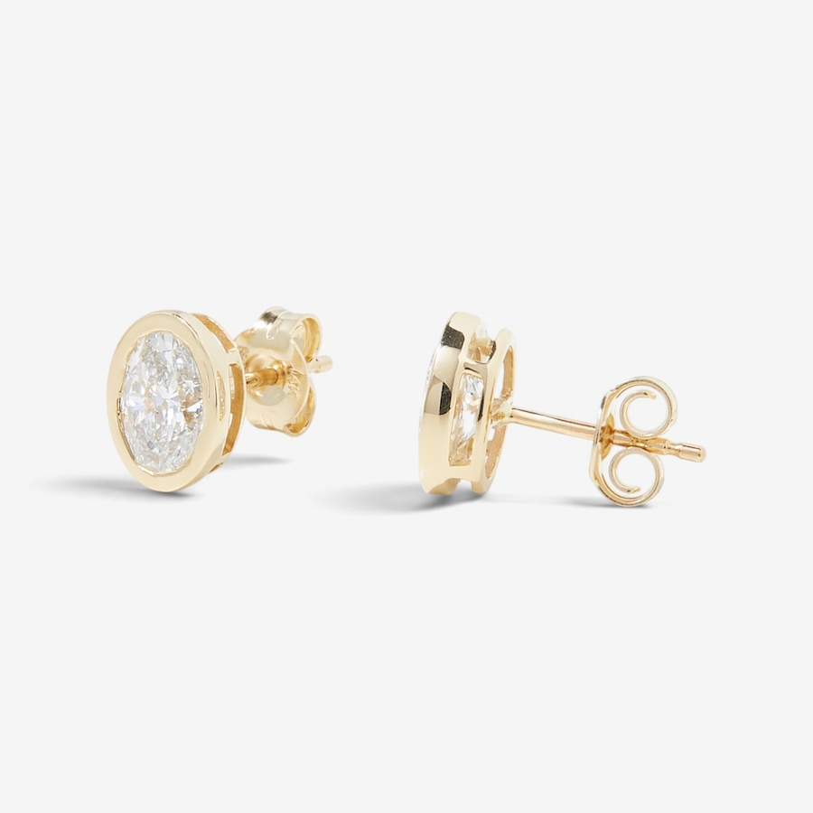 Image 254475_YGLOV.jpg, Product 254-475 / Price $1,149.88, EVERA Diamonds 14K Gold 2.00 ctw Bezel Set Diamond Stud Earrings from Evera Diamonds on TSC.ca's Jewellery department