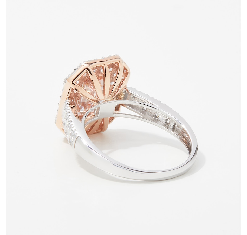 Image 254486_ALTMORE1.jpg, Product 254-486 / Price $2,199.99, EVERA Diamonds 14K Two Tone 2.50ctw Emerald Pink & White Diamond Ring from Evera Diamonds on TSC.ca's Jewellery department