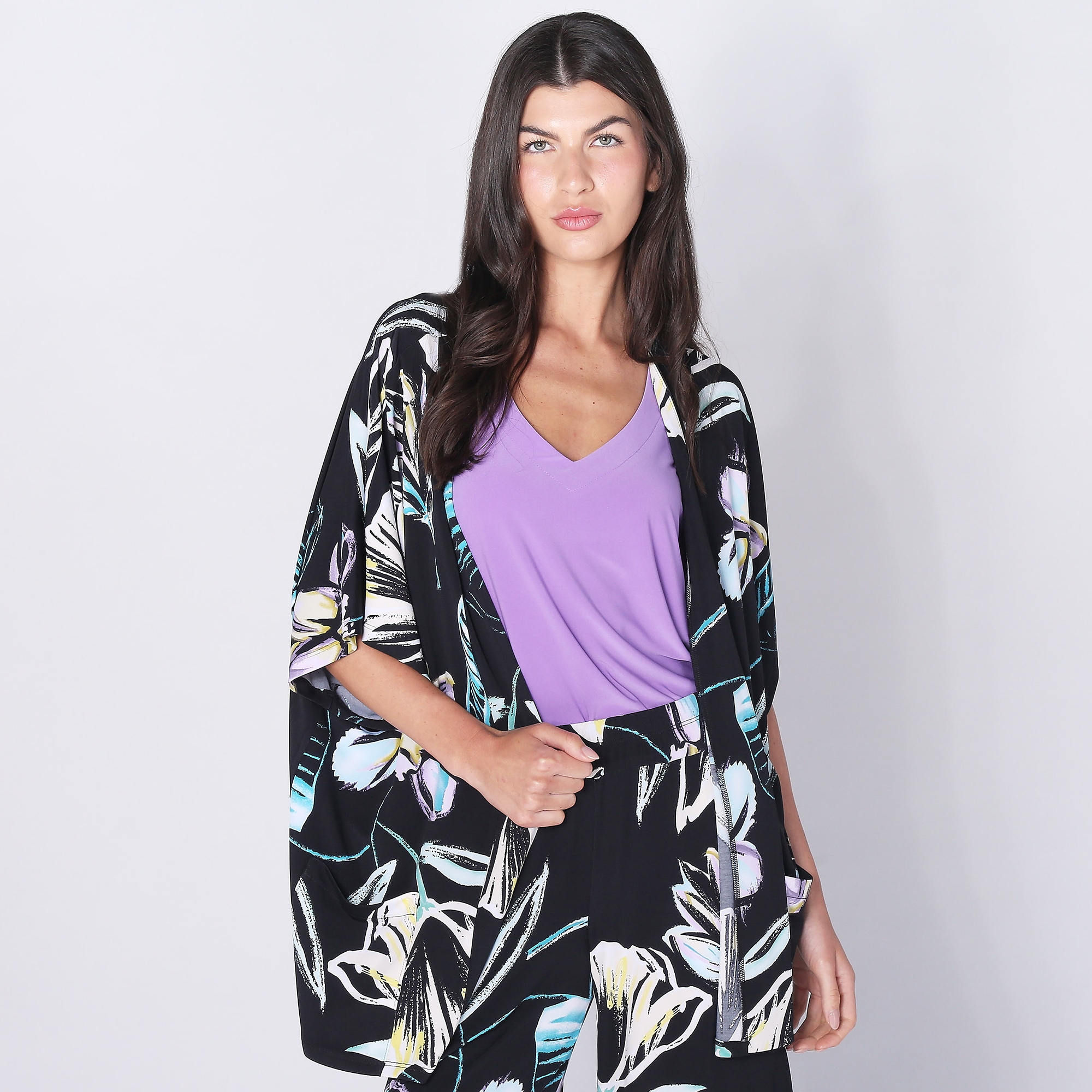 Marallis Light ITY Kimono Jacket With Front Pockets - TSC.ca
