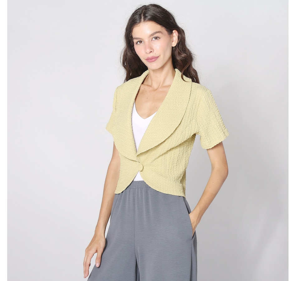 Image 254627_WIL.jpg, Product 254-627 / Price $31.33, Marallis Shawl Collar Popcorn Short Jacket from Marallis on TSC.ca's Fashion department