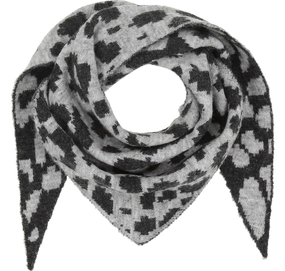 Image 254658_GRY.jpg, Product 254-658 / Price $27.33, V. Fraas Triangular Leo Scarf from FRAAS on TSC.ca's Fashion department