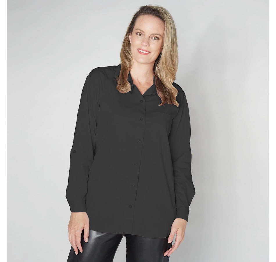 Image 254681_BLK.jpg, Product 254-681 / Price $39.33, Mr. Max Belvedere Cotton Crisp Oversize Shirt from Mr. Max on TSC.ca's Fashion department