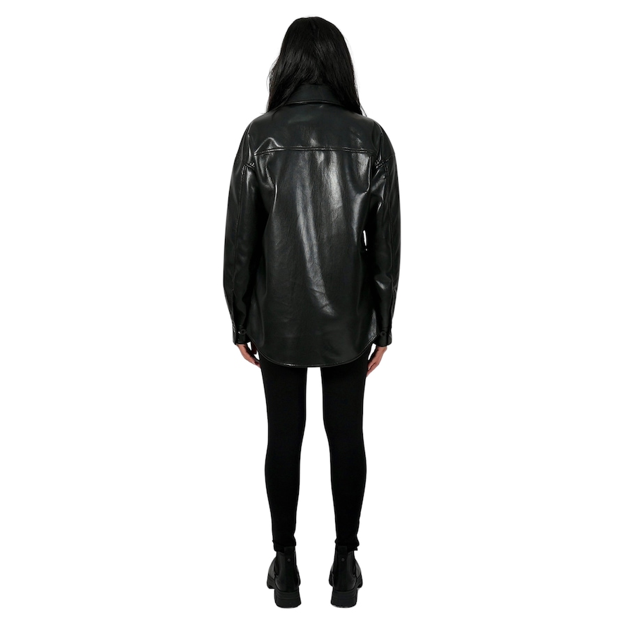 Image 254706_ALTMORE2.jpg, Product 254-706 / Price $124.88, Sicily Riella Vegan Leather Button-Up Shirt Jacket from Sicily on TSC.ca's Fashion department