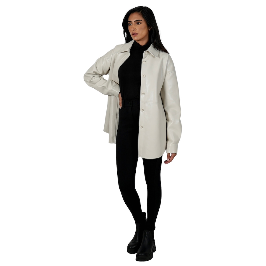 Image 254706_ALTMORE6.jpg, Product 254-706 / Price $124.88, Sicily Riella Vegan Leather Button-Up Shirt Jacket from Sicily on TSC.ca's Fashion department