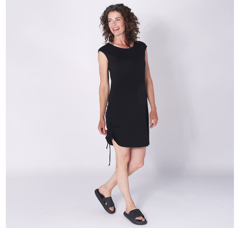Image 254809_BLK.jpg, Product 254-809 / Price $34.33, Mr. Max Bamboo Terry Dress With Ruching Detail from Mr. Max on TSC.ca's Fashion department