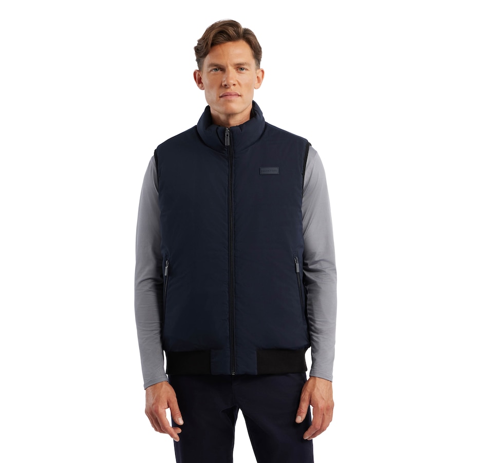 Image 254834_NTSKY.jpg, Product 254-834 / Price $64.33, Hunter Stan Reversible Bomber Vest from Hunter on TSC.ca's Fashion department
