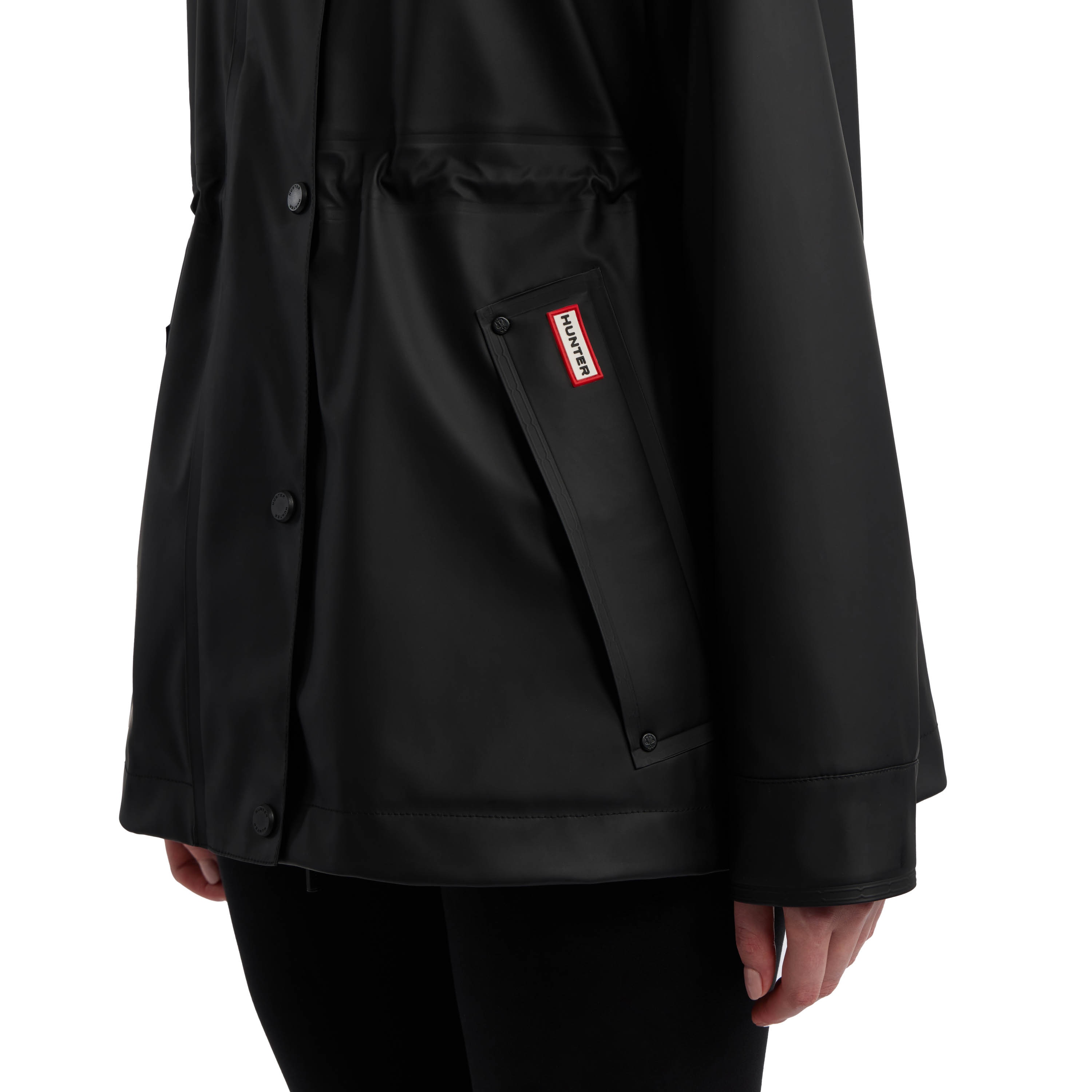 Hunter rubberized rain jacket best sale