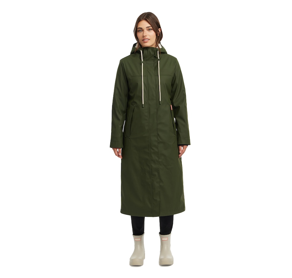 Image 254841_HGR.jpg, Product 254-841 / Price $127.33, Hunter Sammy Longline Padded Rubberized Coat from Hunter on TSC.ca's Fashion department