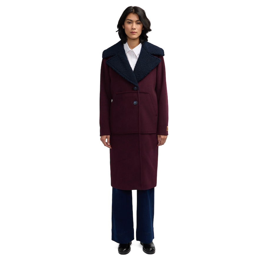 Image 254854_ALTMORE1.jpg, Product 254-854 / Price $129.33, Scotch & Soda Alida Women's Wool Overcoat with Detachable Sherpa Collar from Scotch & Soda on TSC.ca's Fashion department