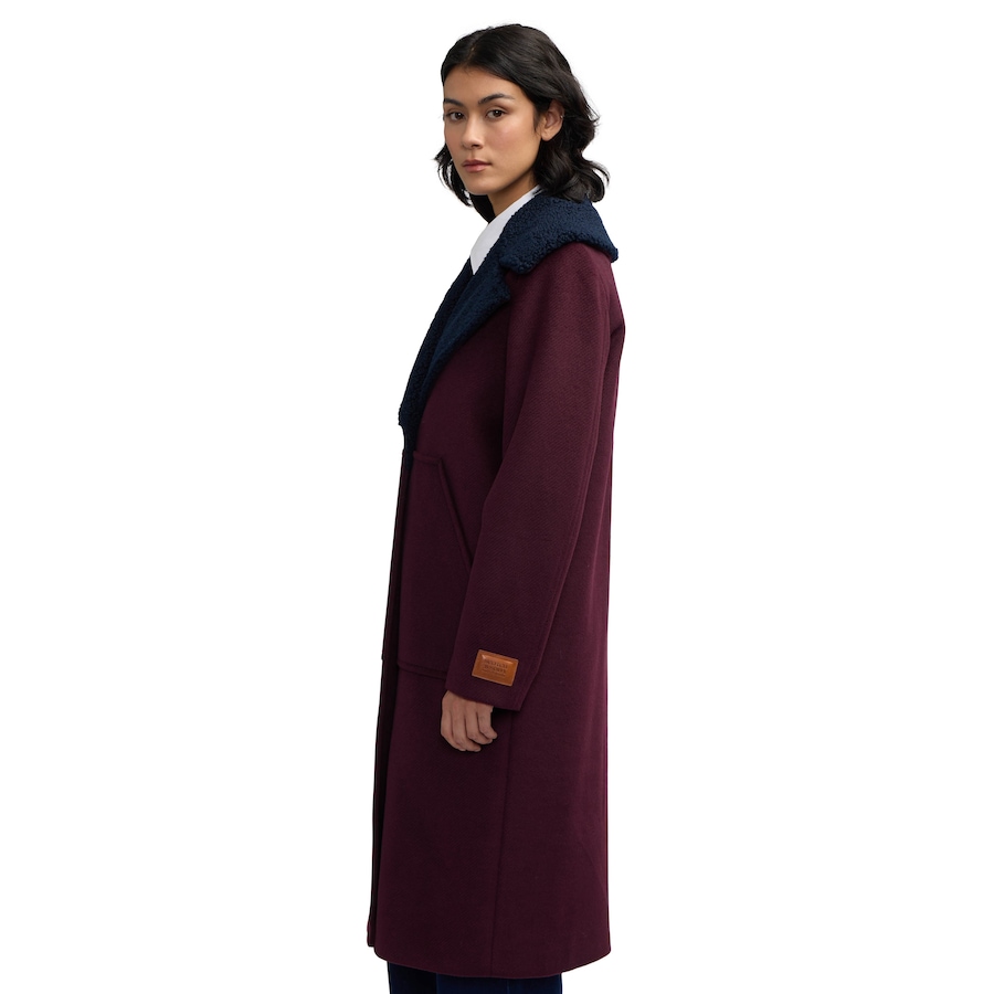 Image 254854_ALTMORE2.jpg, Product 254-854 / Price $129.33, Scotch & Soda Alida Women's Wool Overcoat with Detachable Sherpa Collar from Scotch & Soda on TSC.ca's Fashion department