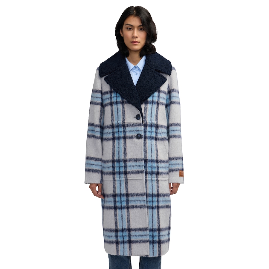 Image 254854_NGHPL.jpg, Product 254-854 / Price $129.33, Scotch & Soda Alida Women's Wool Overcoat with Detachable Sherpa Collar from Scotch & Soda on TSC.ca's Fashion department