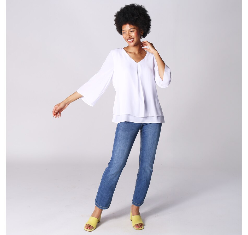 Image 254855_WHT.jpg, Product 254-855 / Price $29.33, Brian Bailey Cleo Blouse from Brian Bailey on TSC.ca's Fashion department