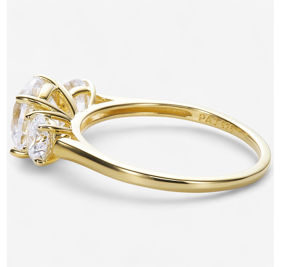 Image 257872_ALTMORE1.jpg, Product 257-872 / Price $79.99, Diamonelle Sterling Silver Diamonelle Round Trinity Ring from Diamonelle on TSC.ca's Jewellery department