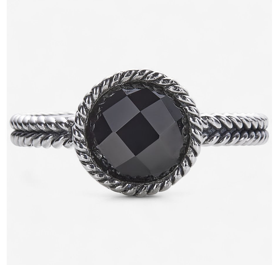 Samuel B Collection Sterling Silver 8mm Round Ring - TSC.ca