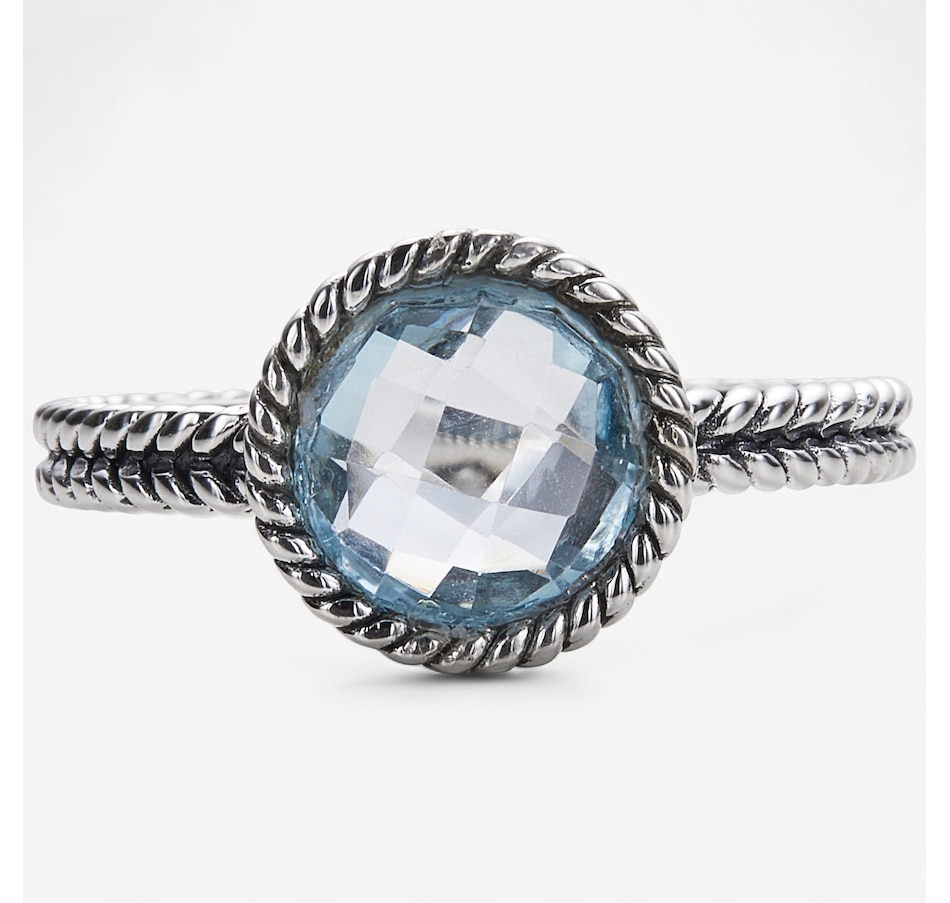 Samuel B Collection Sterling Silver 8mm Round Ring - TSC.ca