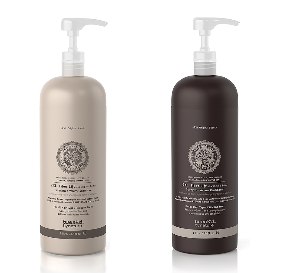 Image 259866_VANWF.jpg, Product 259-866 / Price $120.00, Tweak'd by Nature Supersize 2XL Shampoo & Conditioner from Tweak'd by Nature on TSC.ca's Beauty department
