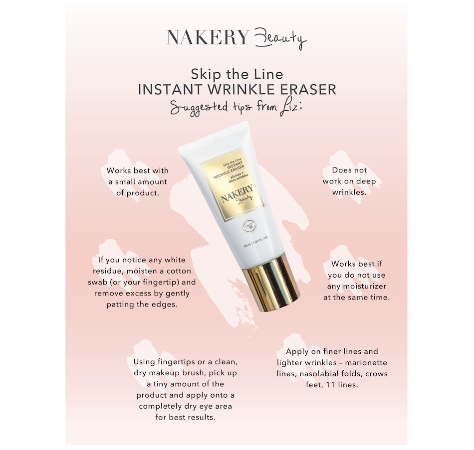 Beauty - Skin Care - Treatments - Anti-aging Treatments - Nakery Beauty  Skip The Line Instant Wrinkle Eraser - Online Shopping for Canadians