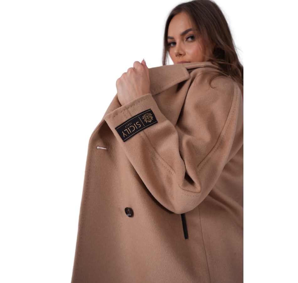 Image 259965_ALTMORE5.jpg, Product 259-965 / Price $151.33, Sicily Marilyn Double Breasted Wool Blend Coat from Sicily on TSC.ca's Fashion department