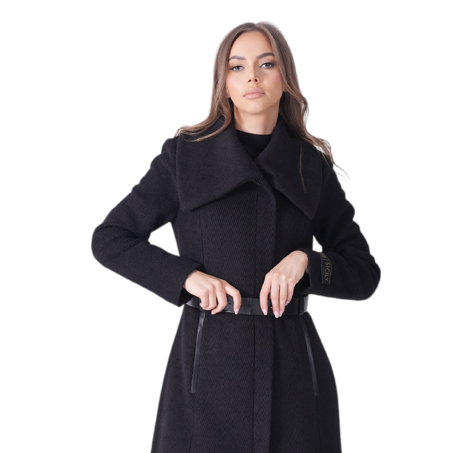 Image 259969_ALTMORE3.jpg, Product 259-969 / Price $224.88, Sicily Jenny Belted Long Wool Blend Jacket from Sicily on TSC.ca's Fashion department