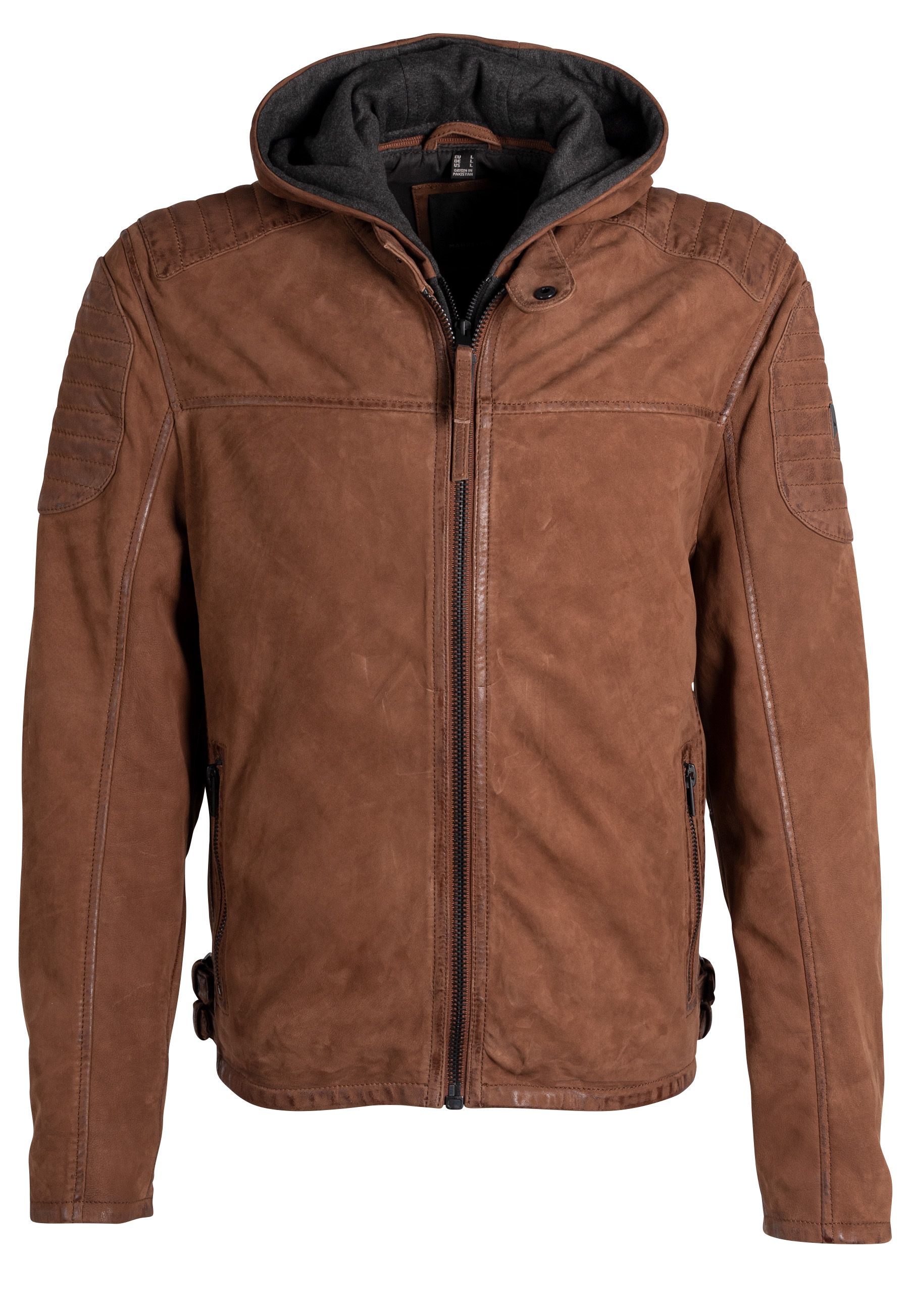 Mauritius Xilo Hooded Leather Jacket - TSC.ca