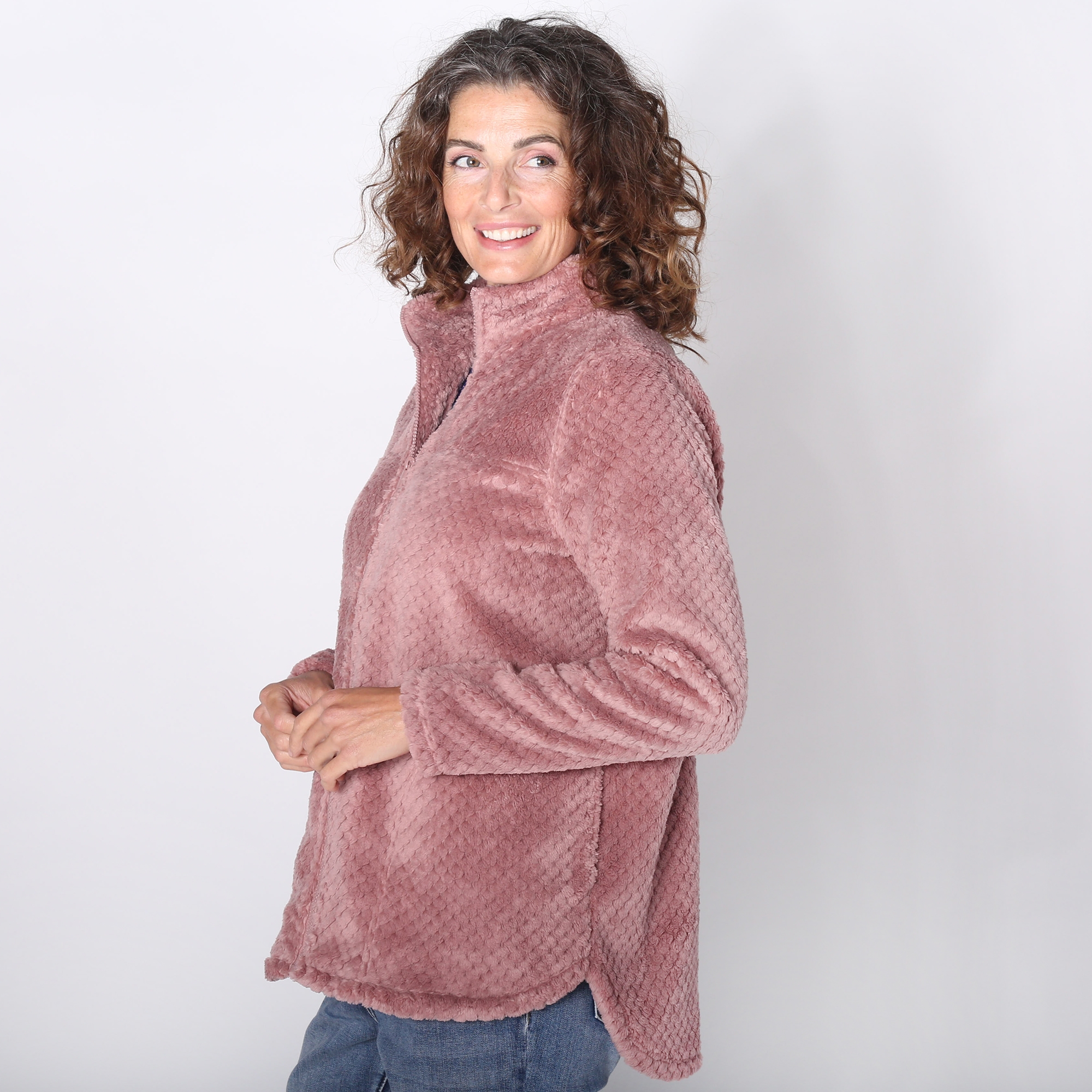 【deres】Teddy / gentle form jacket Tahoe Teddy Jacket - Fabletics Canada