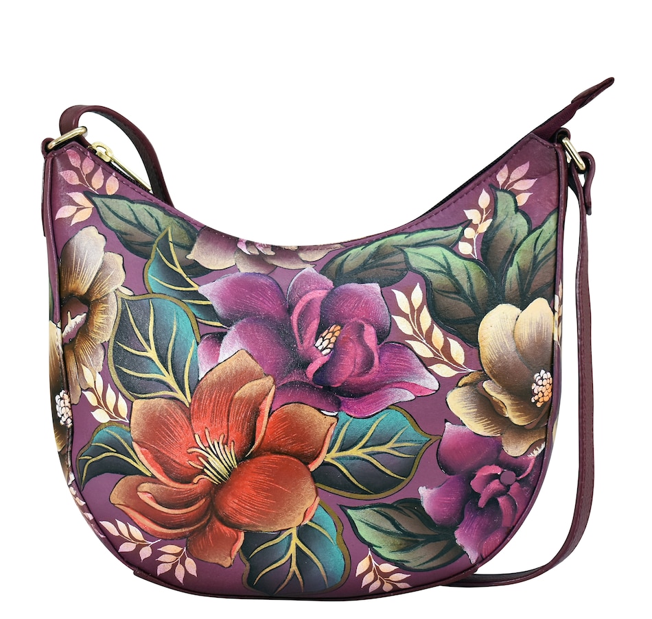 Image 259993_FLODK.jpg, Product 259-993 / Price $79.33, Anuschka Slim Top Hobo from Anuschka Handbags on TSC.ca's Fashion department