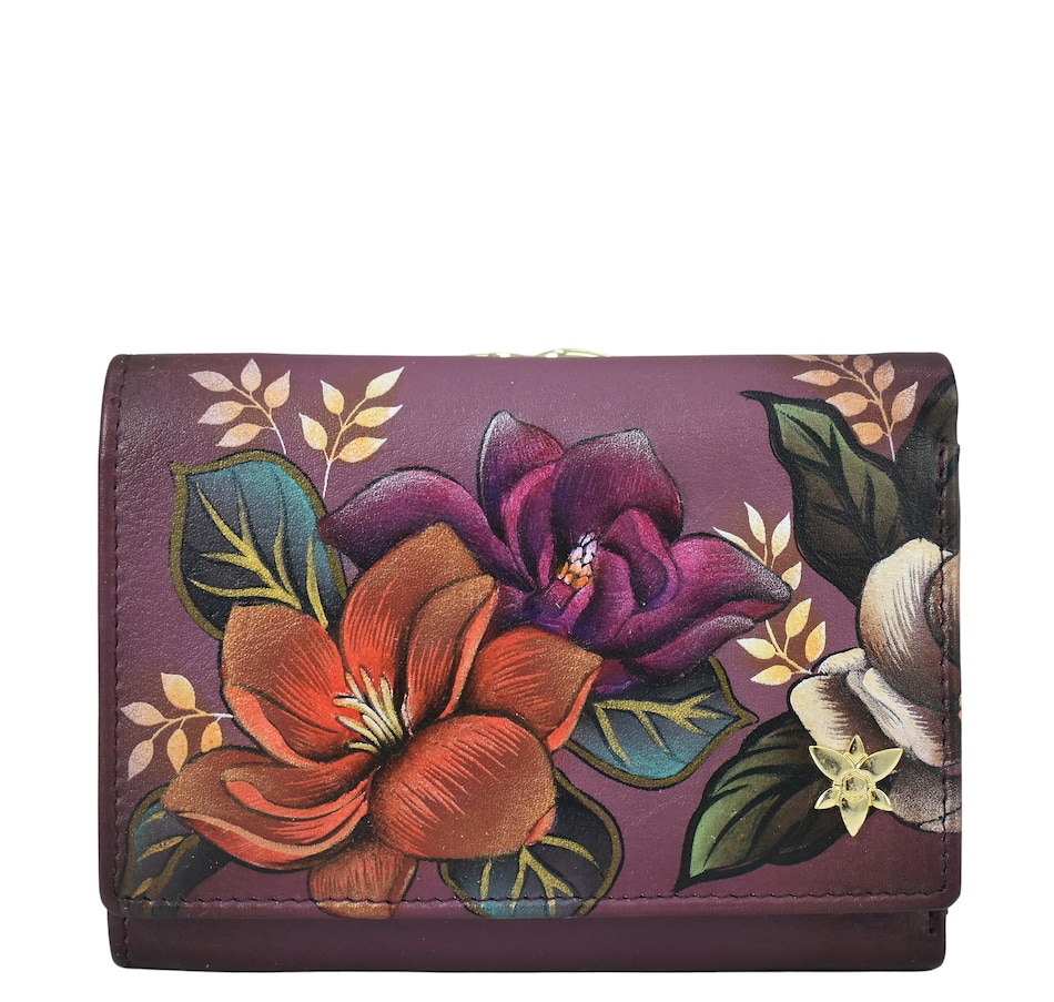 Image 259994_FLODK.jpg, Product 259-994 / Price $49.33, Anuschka Tri-Fold Wallet from Anuschka Handbags on TSC.ca's Fashion department
