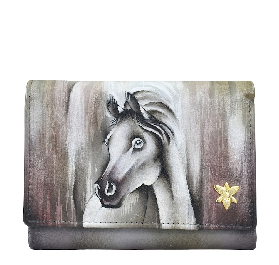 Image 259994_GREHE.jpg, Product 259-994 / Price $49.33, Anuschka Tri-Fold Wallet from Anuschka Handbags on TSC.ca's Fashion department