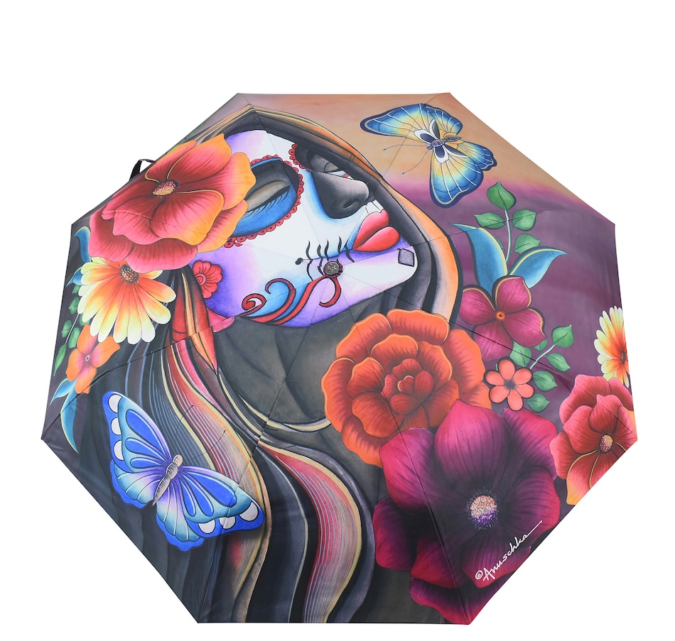 Image 260010_LACTA.jpg, Product 260-010 / Price $50.00, Anuschka Umbrella from Anuschka Handbags on TSC.ca's Fashion department