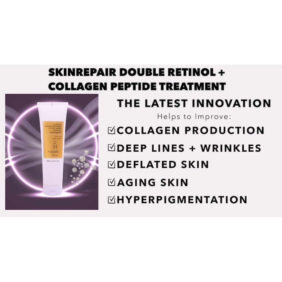 Image 260040_ALTMORE1.jpg, Product 260-040 / Price $42.50, Nakery Skinrepair Double Retinol + Collagen Peptide Treatment from Nakery Beauty on TSC.ca's Beauty department