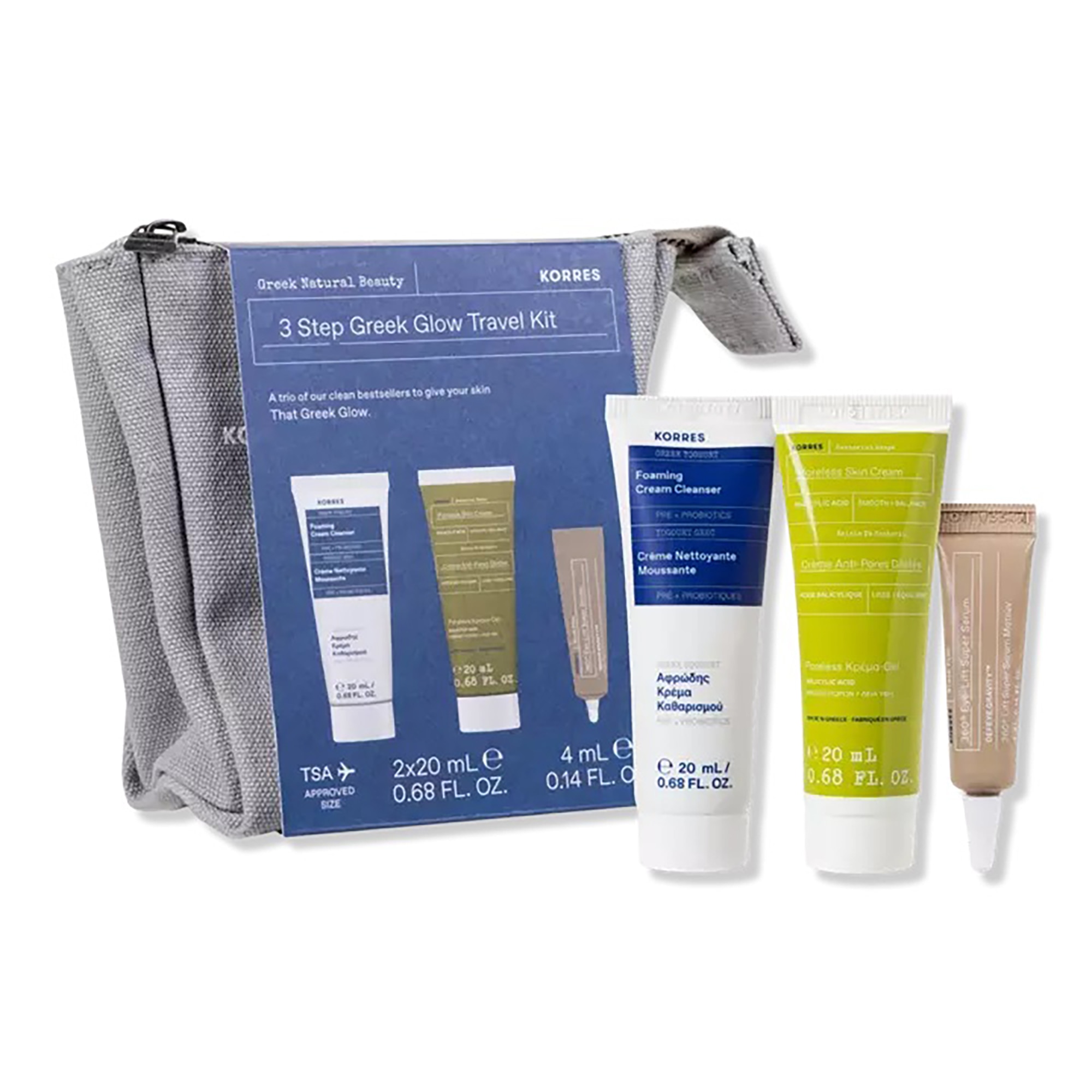 KORRES Skincare Starter Kit With Pouch