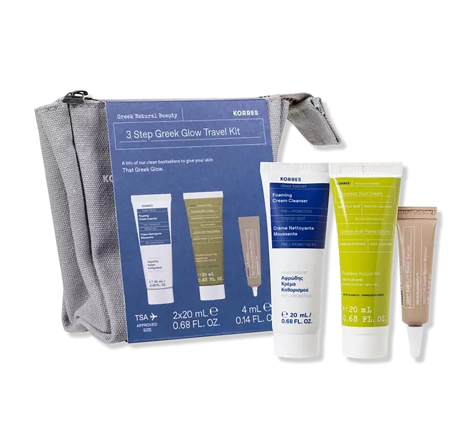 Image 260043.jpg, Product 260-043 / Price $29.00, KORRES Skincare Starter Kit With Pouch  from KORRES Natural Products on TSC.ca's Beauty department
