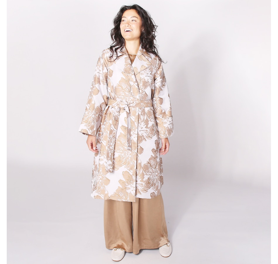 Image 260334_OYSBR.jpg, Product 260-334 / Price $49.33, Wynne Style Floral Jacquard Evening Coat from Wynnelayers on TSC.ca's Fashion department