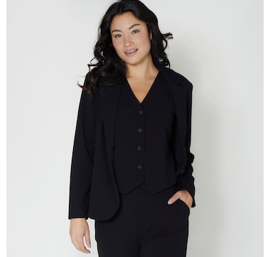 Kim & Co. Ponte Crepe Stress-Free Blazer